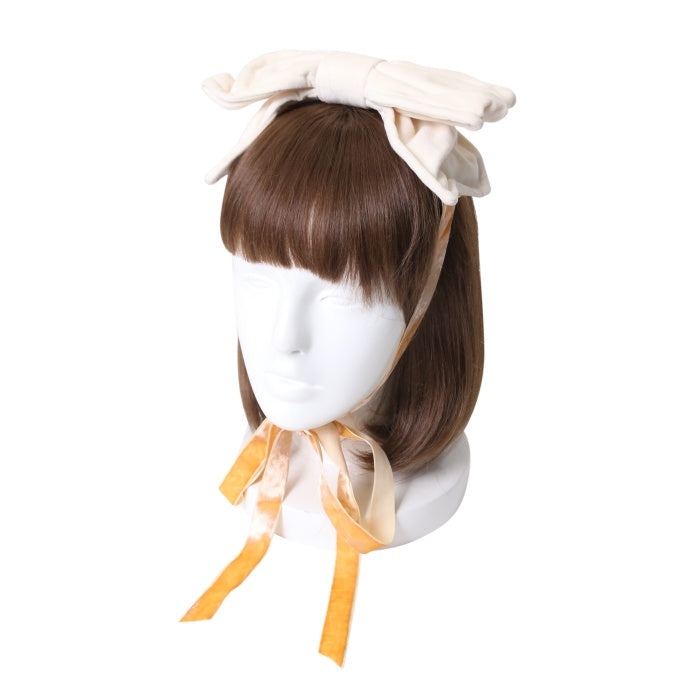 USED】別珍リボンヘッドドレス（オフ） | metamorphose Wunderwelt