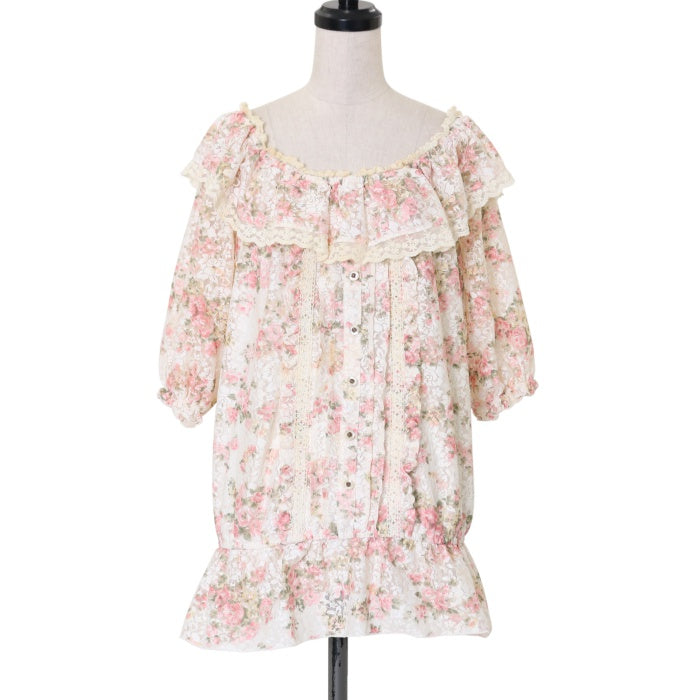 USED】花柄レーシーチュニック | LIZ LISA Wunderwelt Online Shop