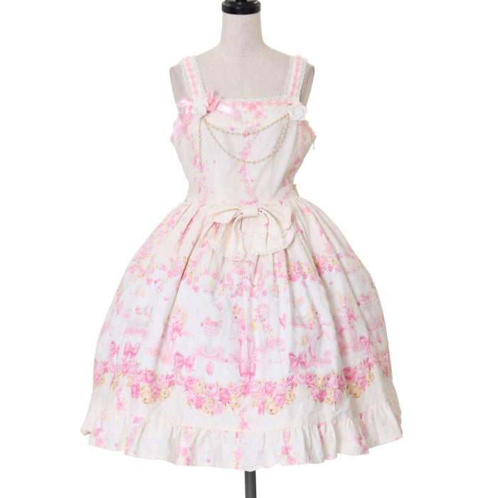 USED】Unico ♥ in Bloomland柄パールジャンパースカート | BABY, THE