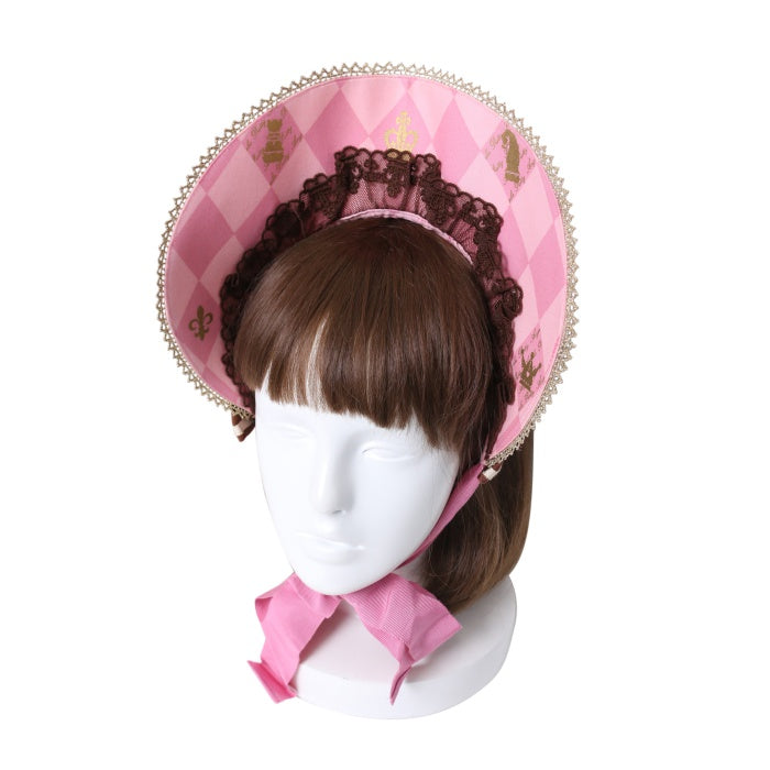 USED】Chess Chocolateハーフボンネット | Angelic Pretty | ロリータ 