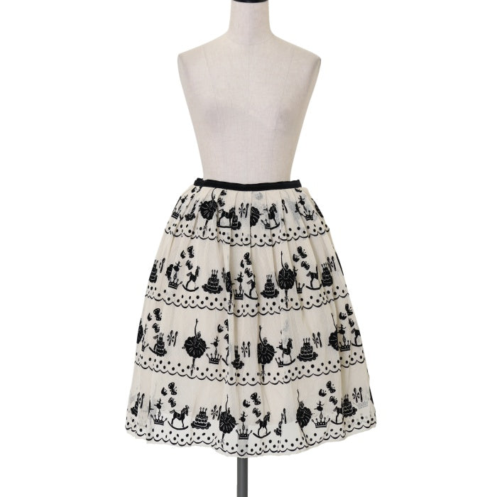 Candy Print Skirt by Emily Temple Cute