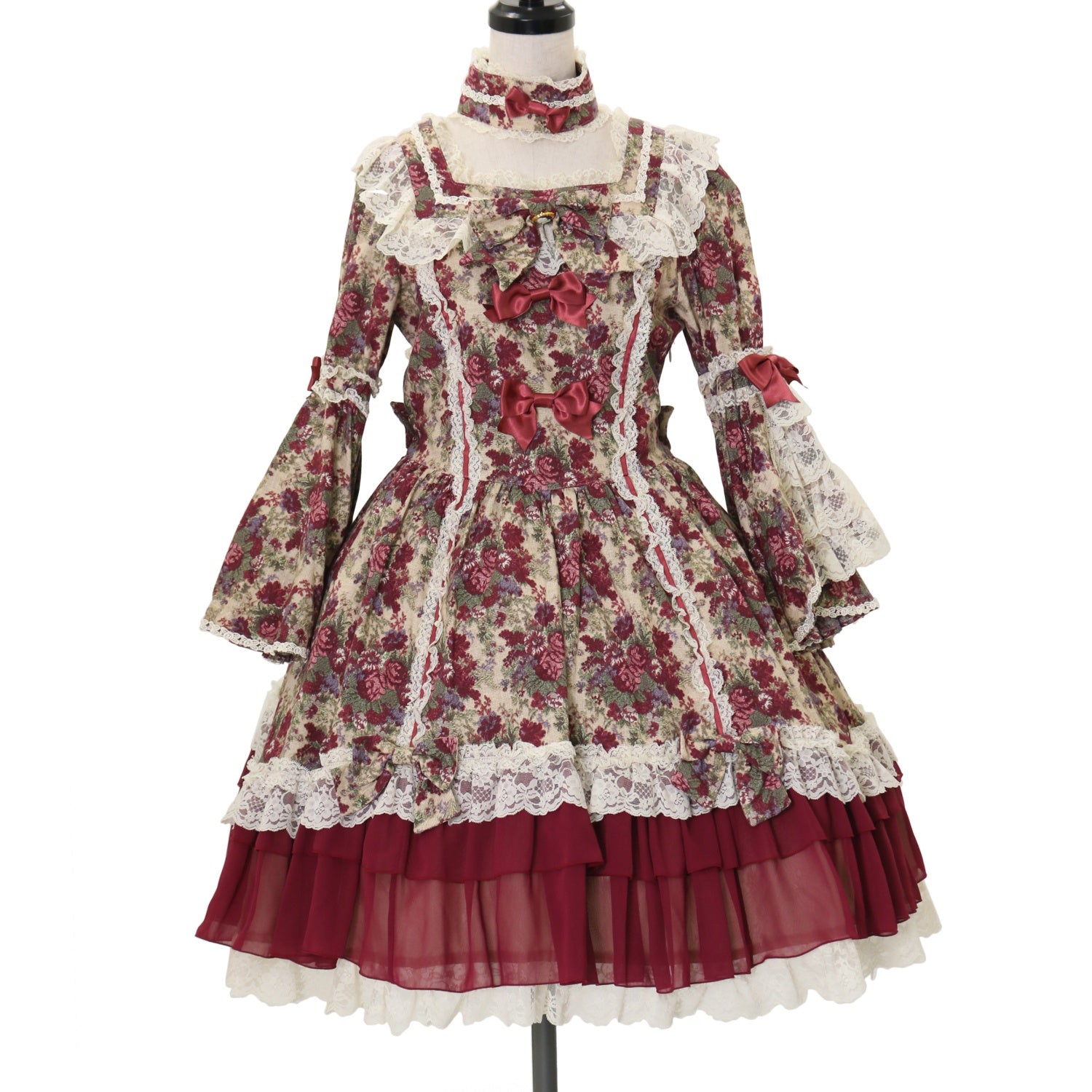 USED】ゴブランブーケバッスルワンピース | metamorphose | ロリータ