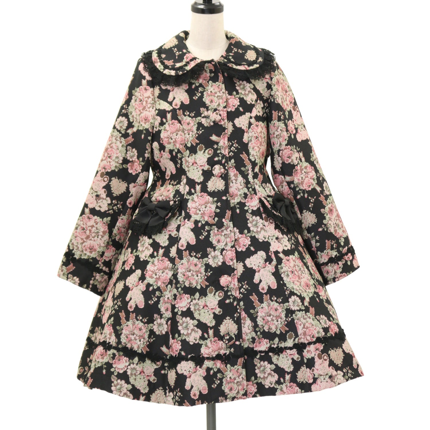 USED】くまちゃんブーケ柄ゴブランコート | BABY, THE STARS SHINE