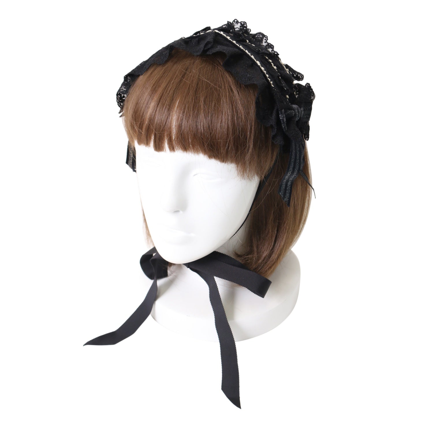 BABY ベイビー リボンヘッドドレス　黒 BABY ベイビー リボンヘッドドレス 黒