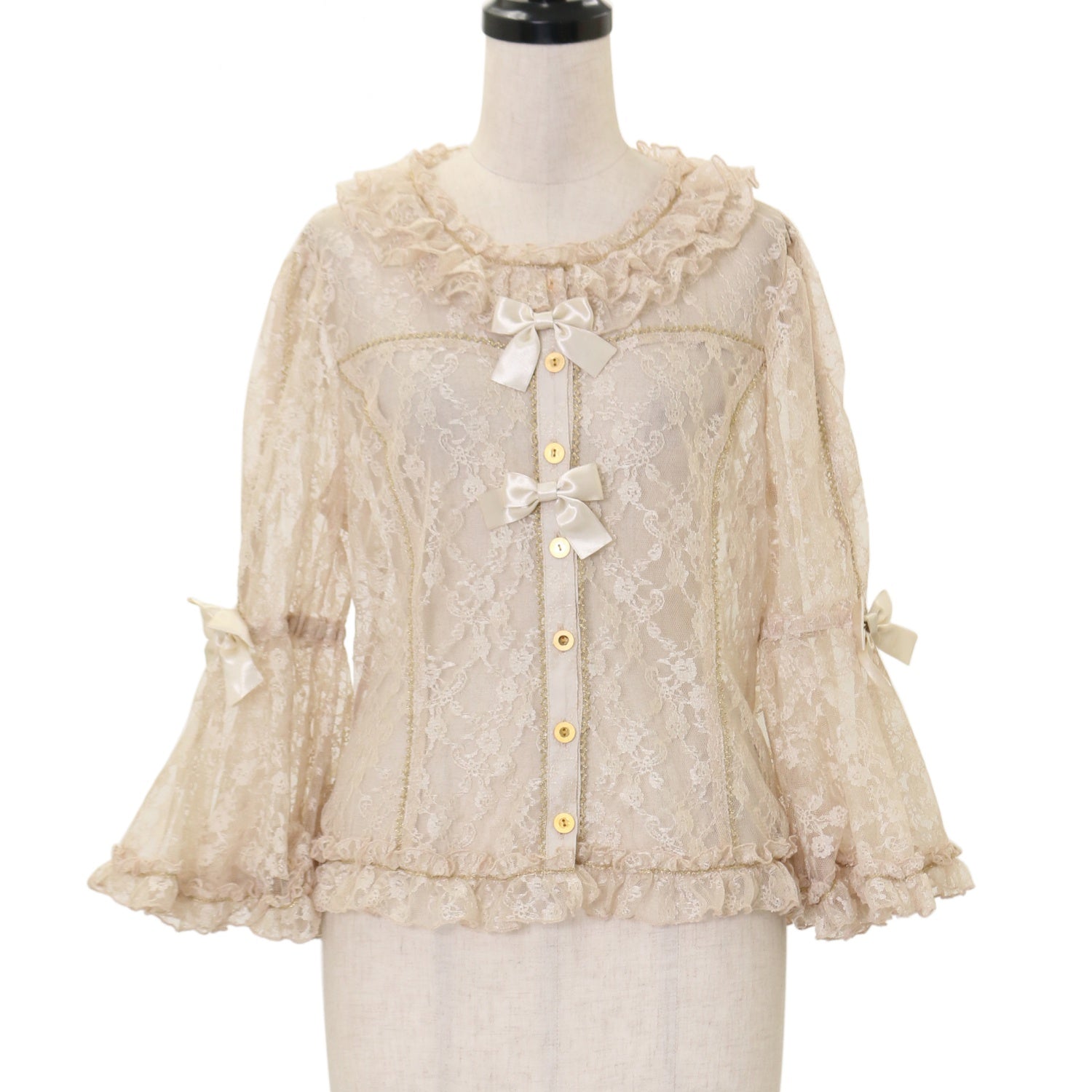 USED】総レース姫袖ブラウス | metamorphose | ロリータ ゴスロリ