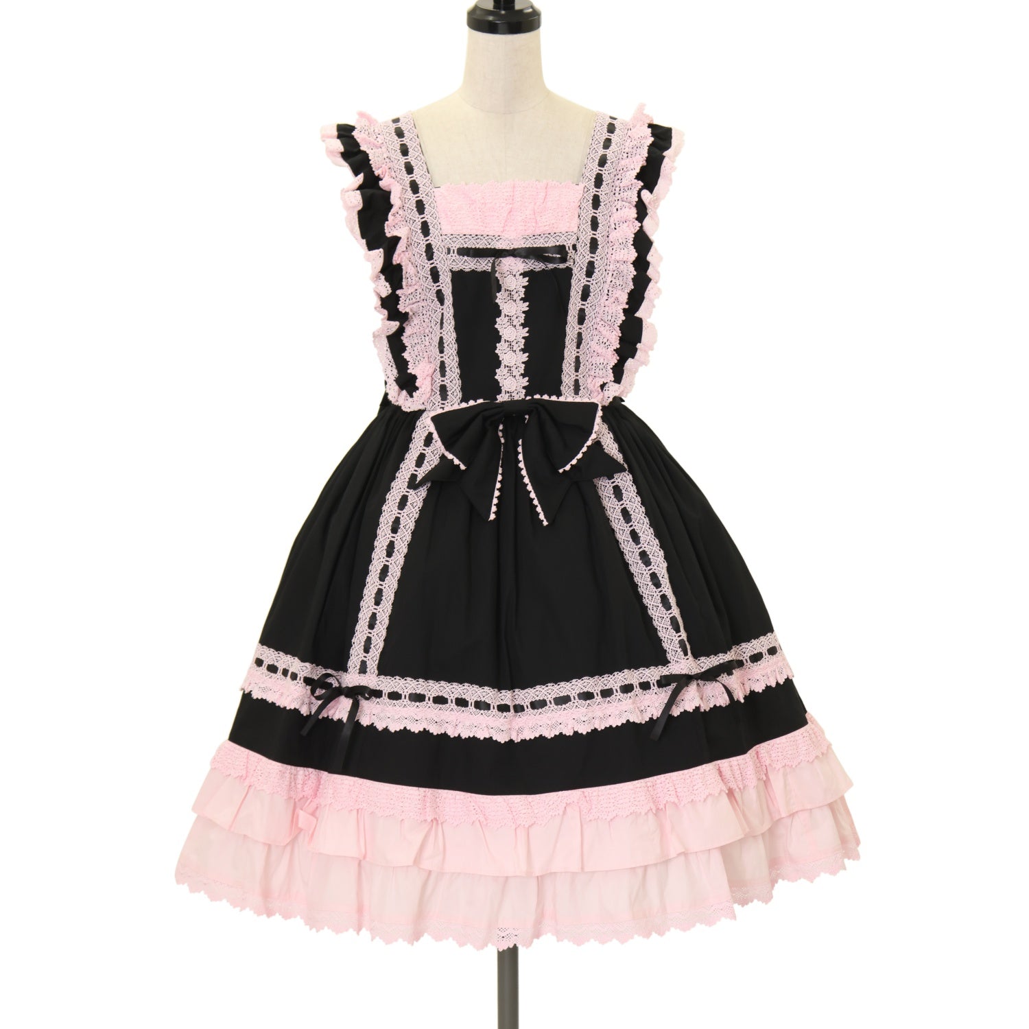 ベイビーザスターズシャインブライト　mary・marryジャンパースカート 黒白 mary・marry | BABY, THE STARS SHINE BRIGHT