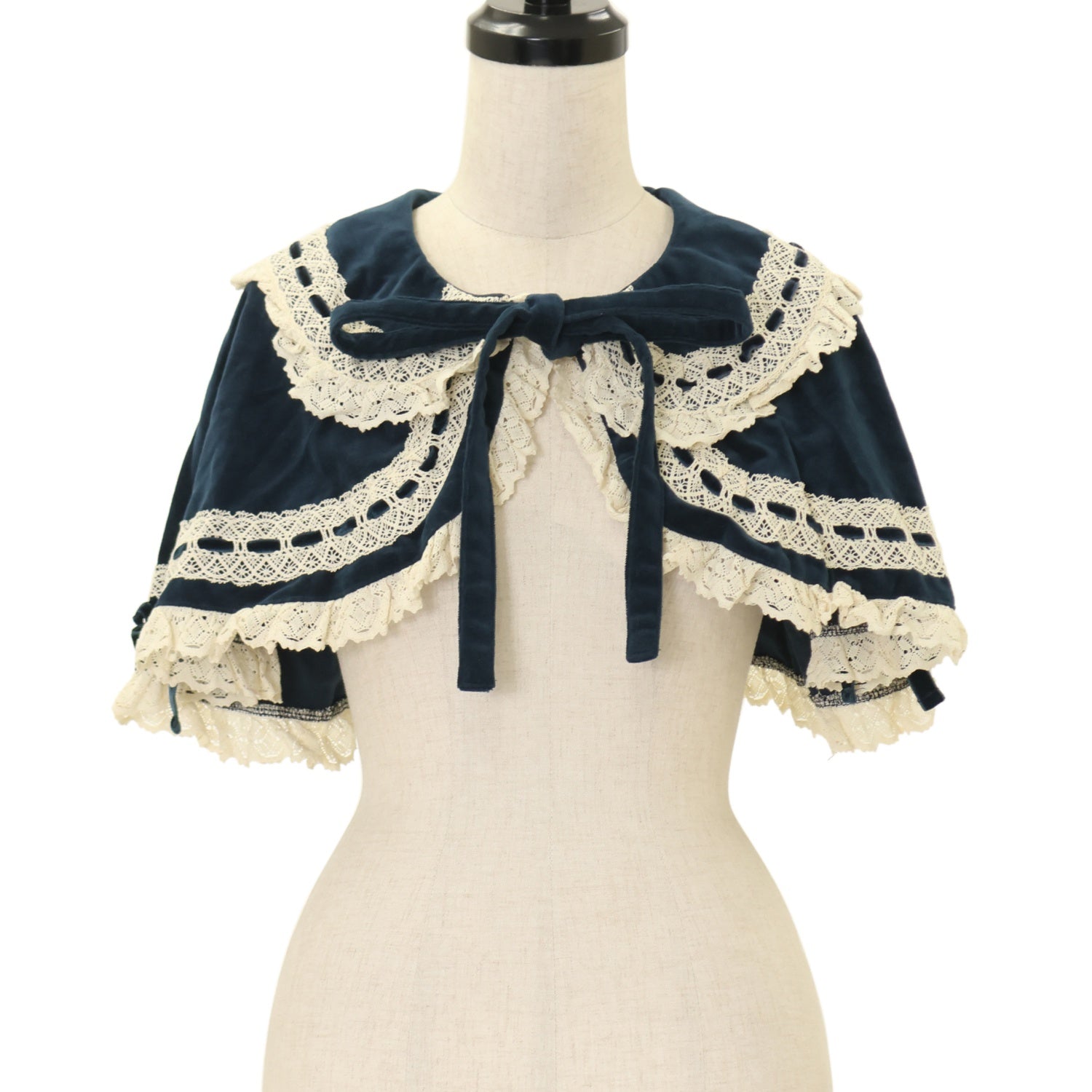 morphose temps de fille極美品、別珍OP＋ケープ USED】別珍ケープ | metamorphose | ロリータ ゴスロリブランド服