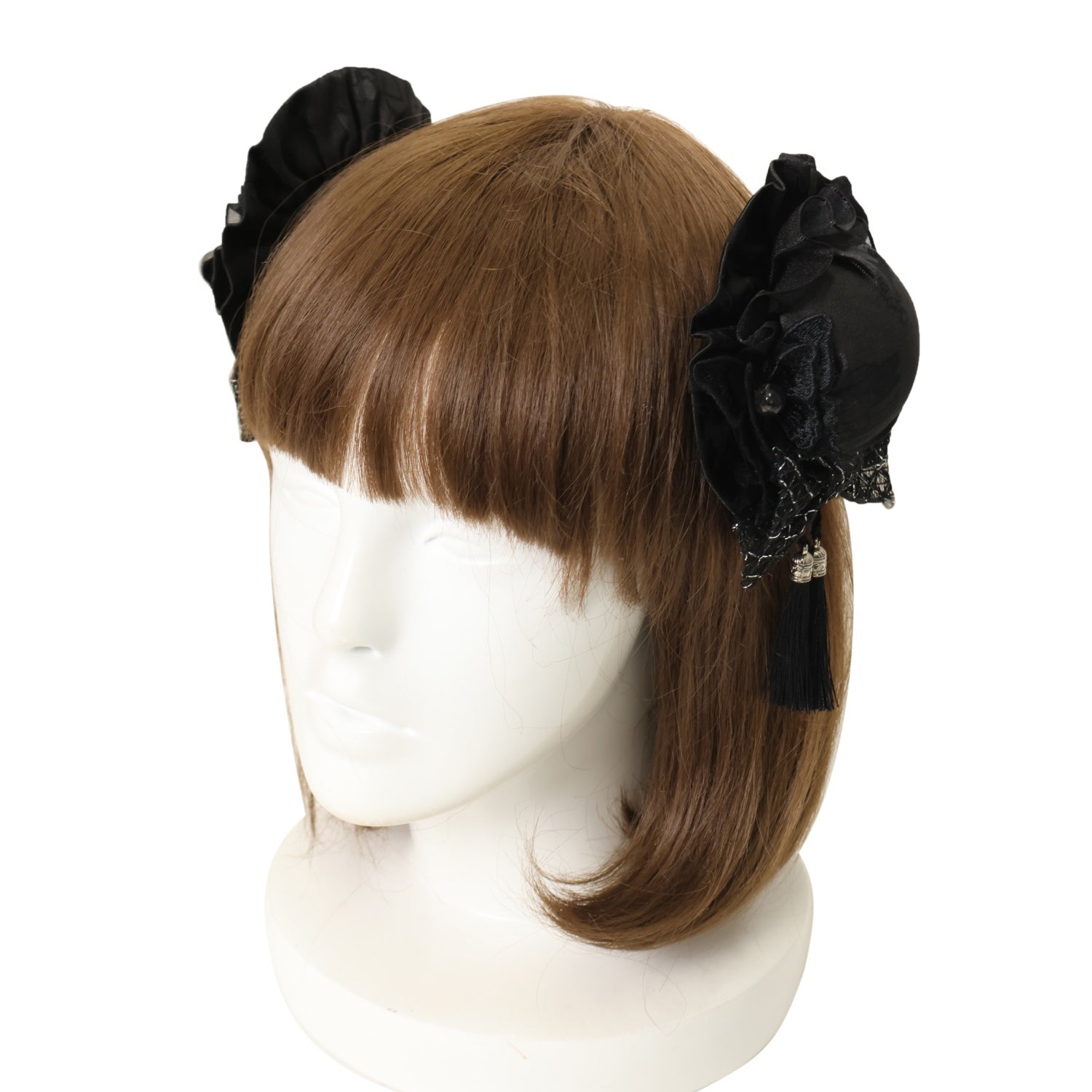 USED】藤花集 中華風 お団子クリップ式ヘッドドレス | 星箱Works