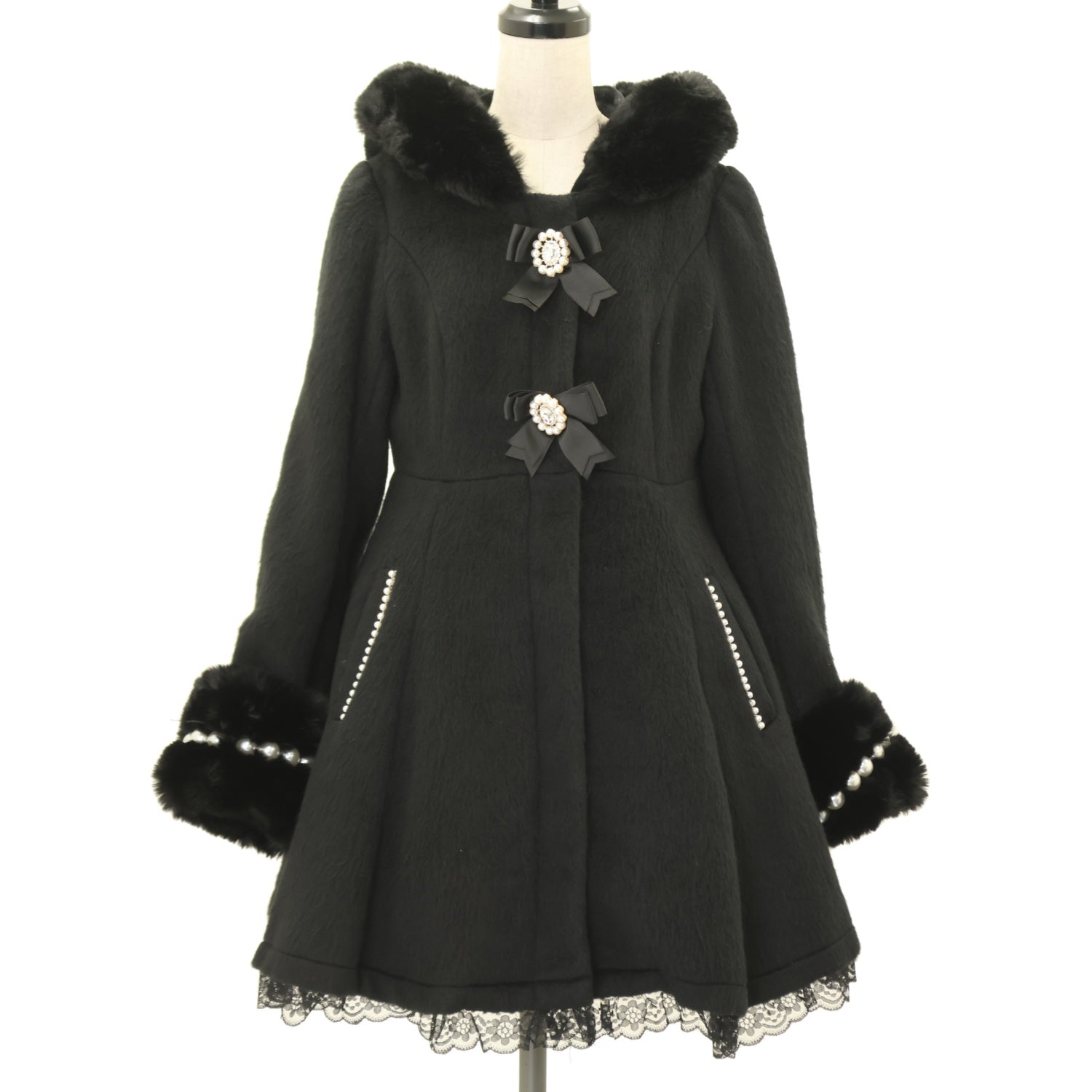 MA*RS ビジューリボンロングコート MARS ビジューリボンロングコート