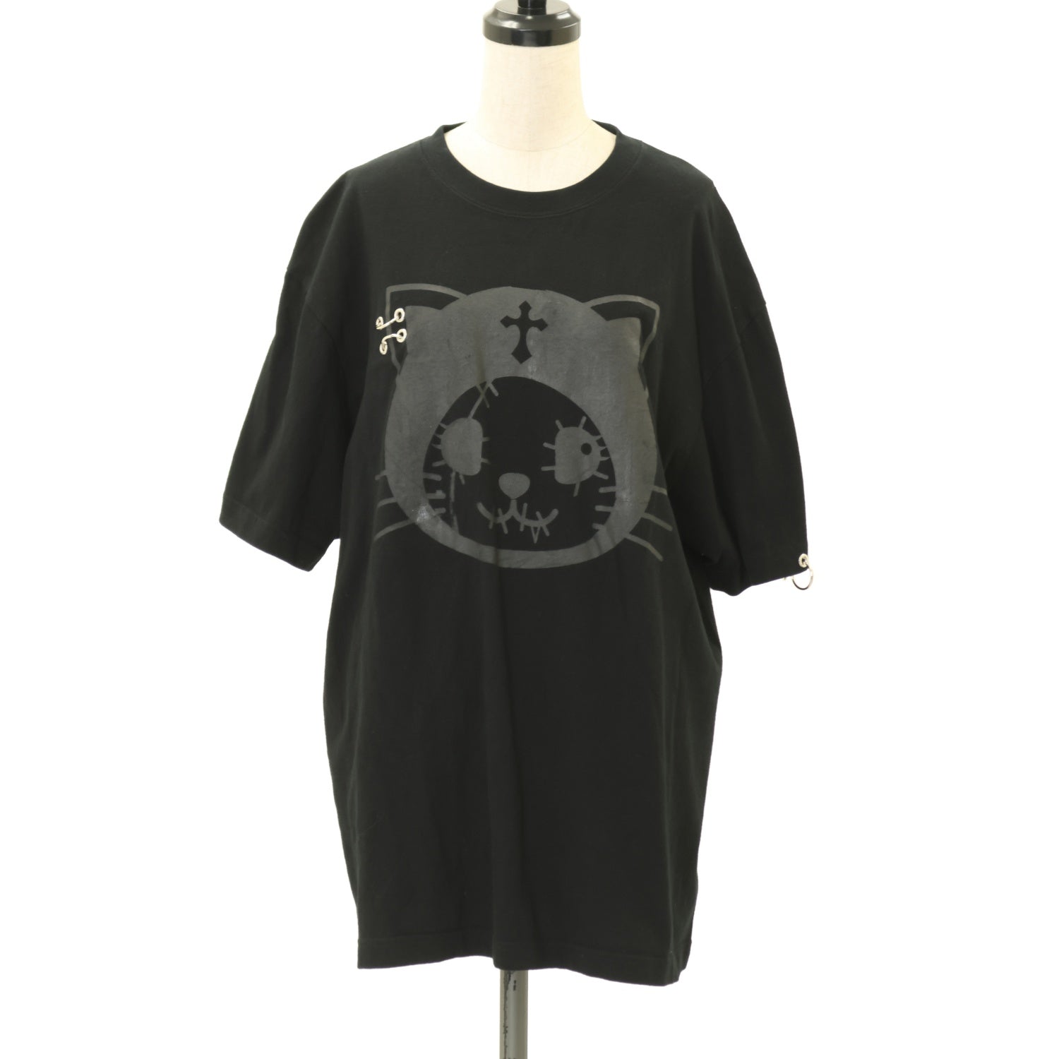 USED】HANGRY&ANGRY ANGRY PIERCE RING T-SHIRT | h.NAOTO | ロリータ 