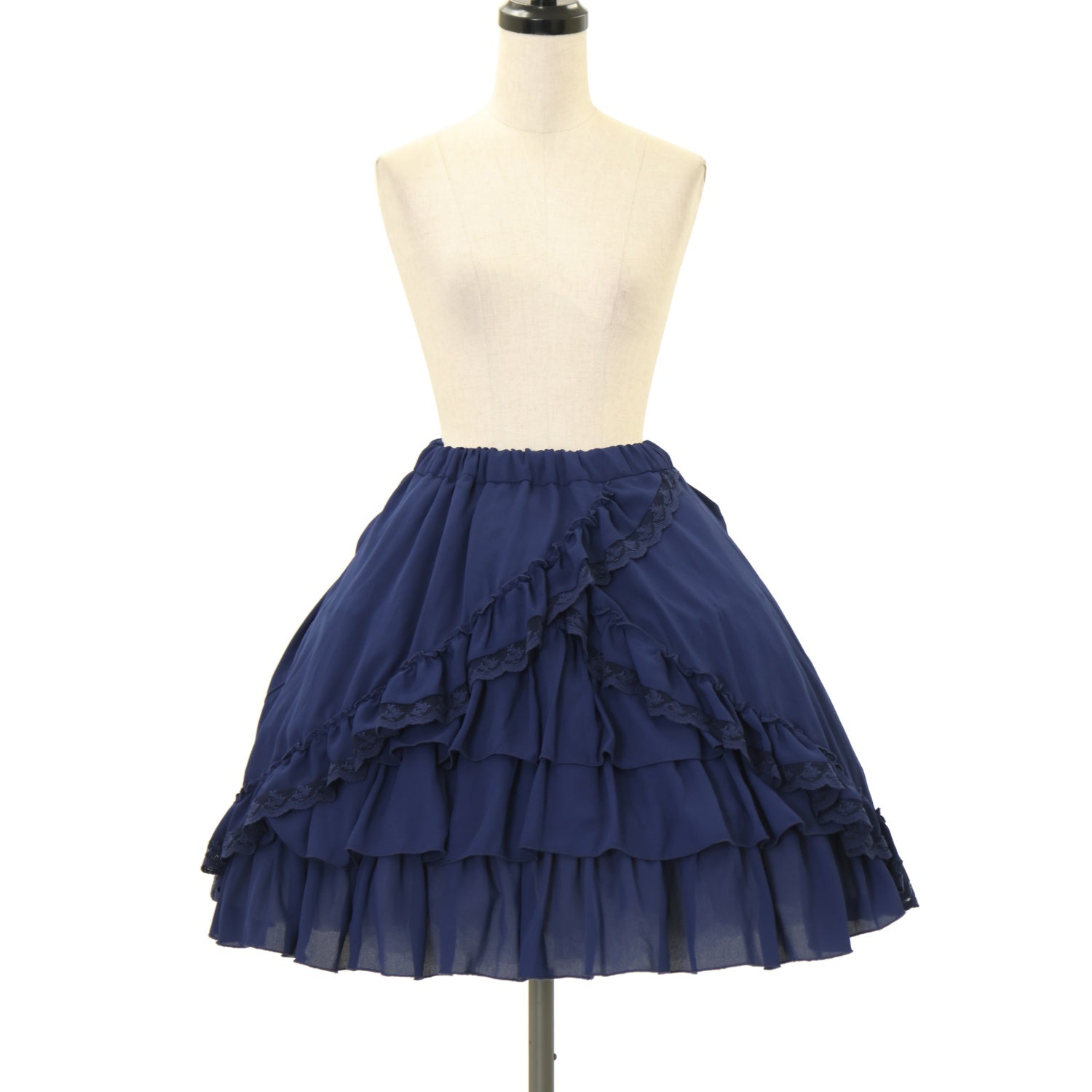 USED】Victorian Ruffle Chiffon Skirt | ATELIER-PIERROT | ロリータ