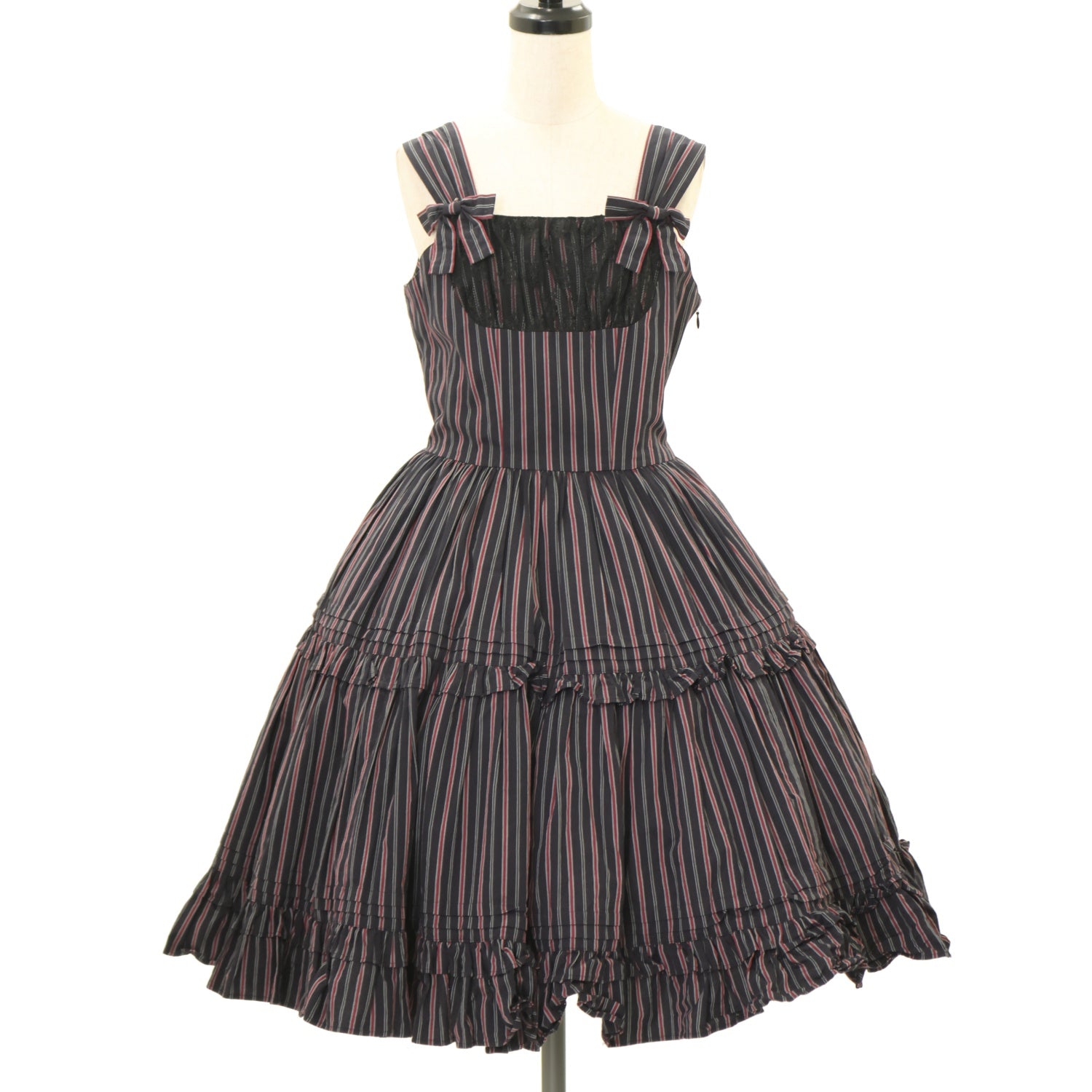 USED】フラワーチュールレジメンタルドレス | Victorian Maiden