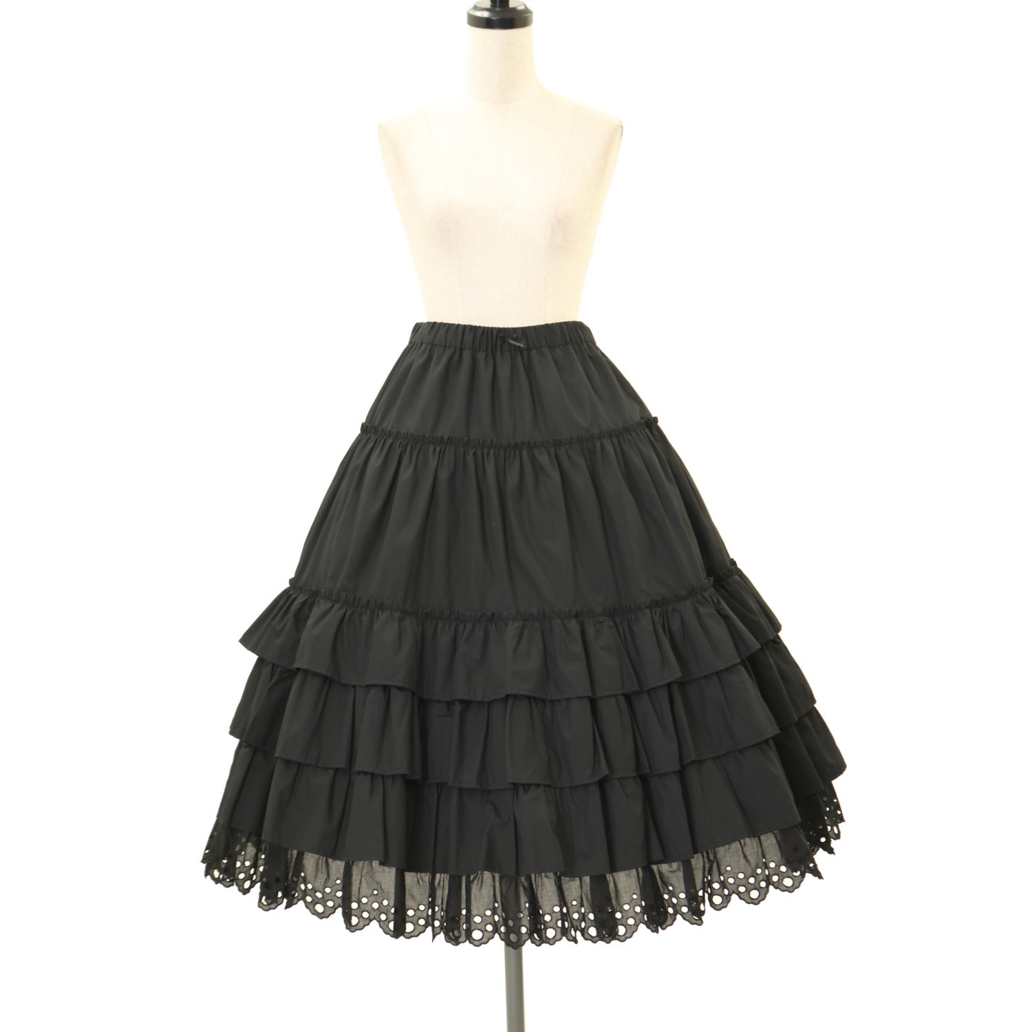 フリル付きブラックコートドレス Victorian maiden クラシカルドール