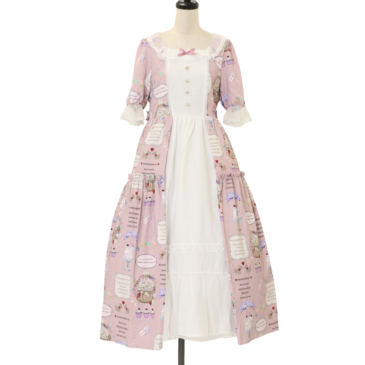 USED】【axes femme kawaii/Mサイズ】10thアニバーサリーワンピース 