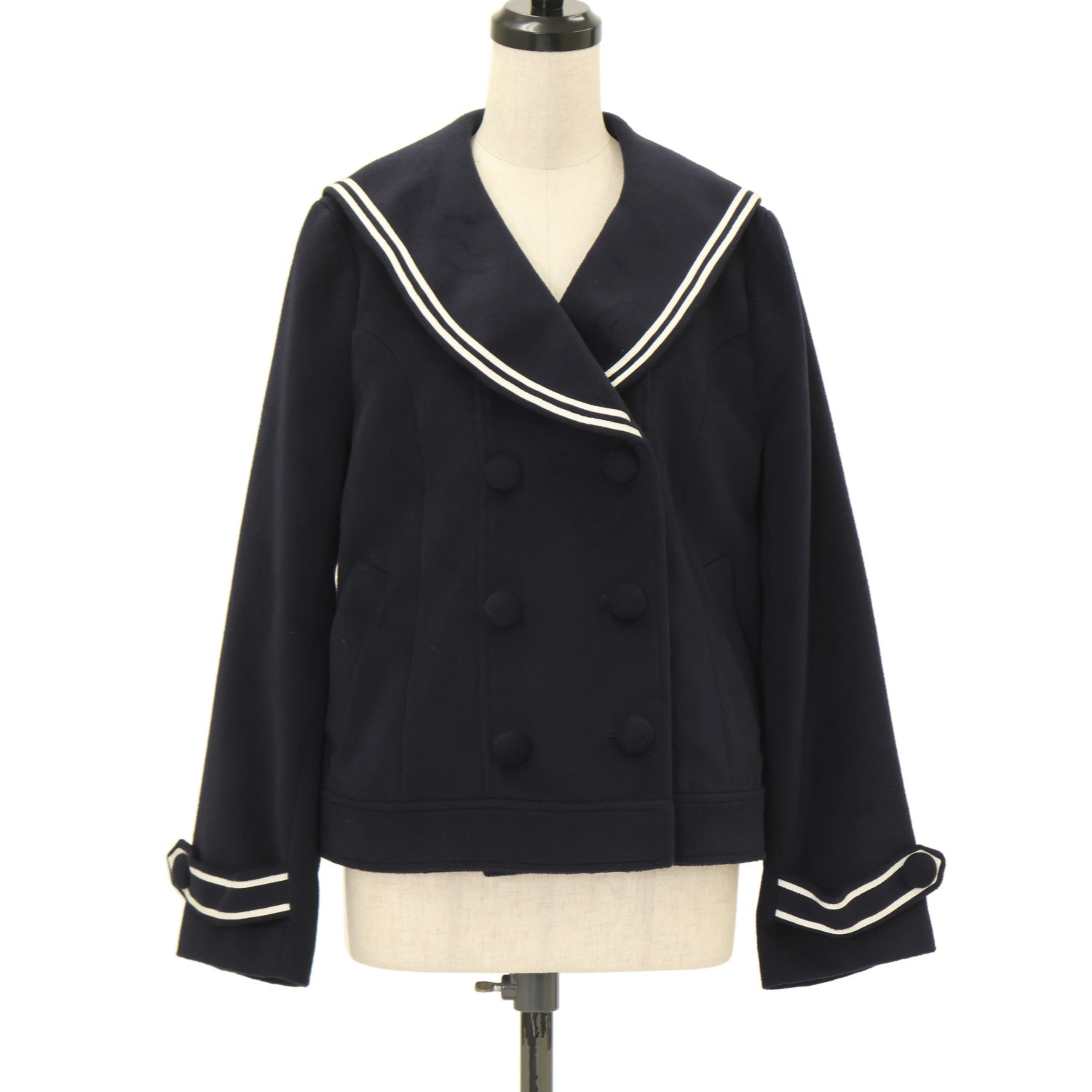 USED】【サイズ2】セーラーショートコート | Secret Honey | ロリータ