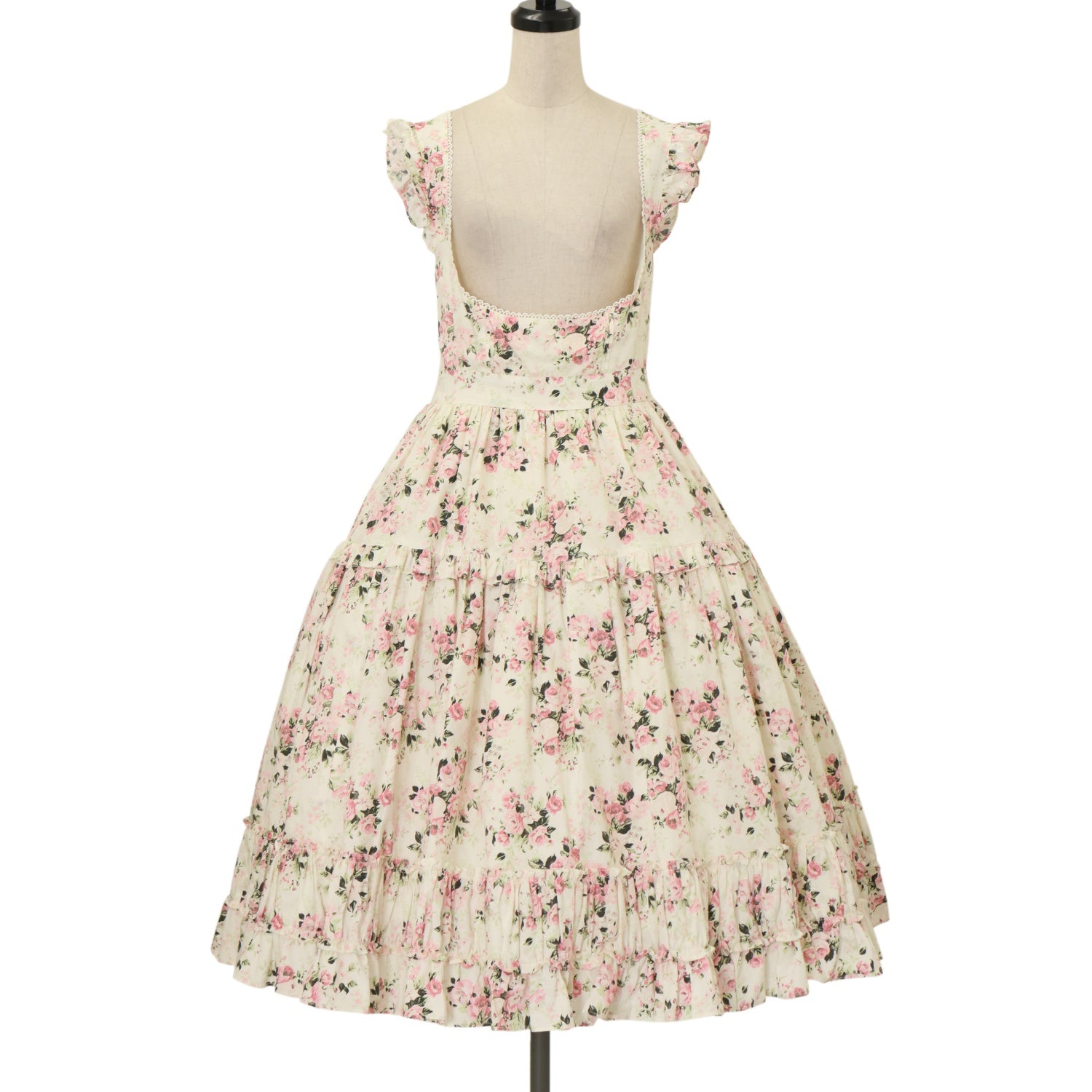 USED】ロココブーケフリルエプロンドレス | Victorian Maiden