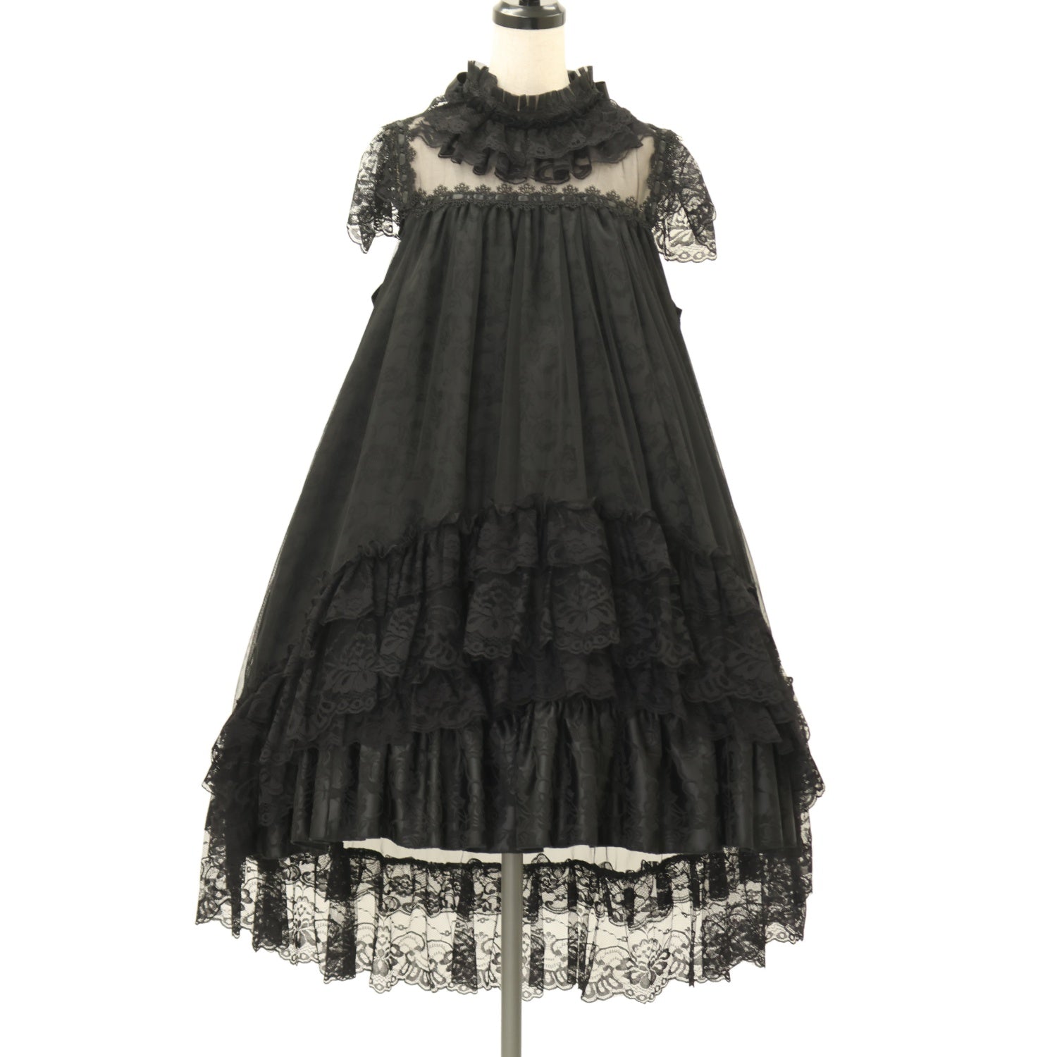 USED】FLOWER BLOOM TULLE ANGEL WING DRESS | MAJOH | ロリータ