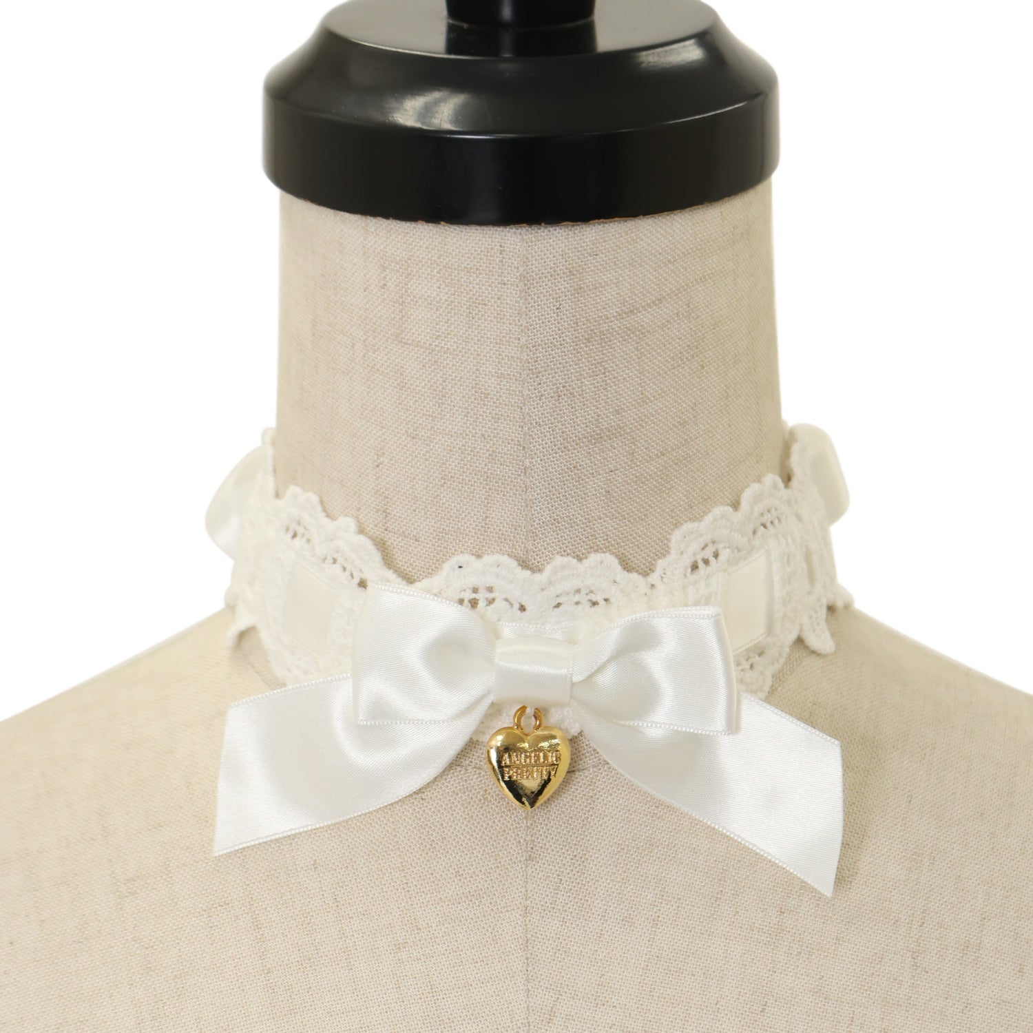 USED】Airy Heartはしごレースチョーカー | Angelic Pretty Wunderwelt