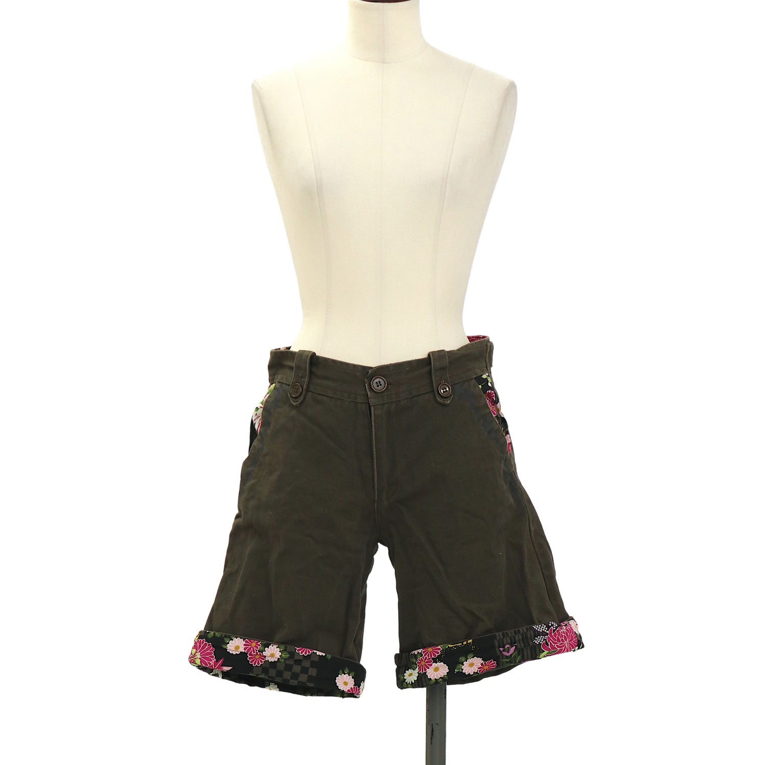 USED】gouk 和柄ショートパンツ | h.NAOTO Wunderwelt Online Shop