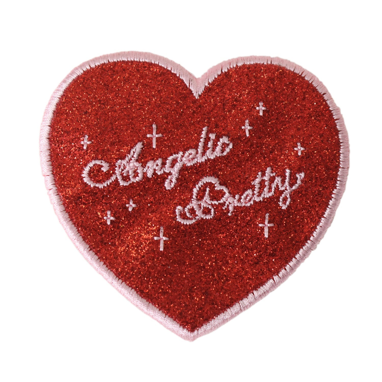 USED】Love Heartラメクリップ(レッド×ピンク) | Angelic Pretty