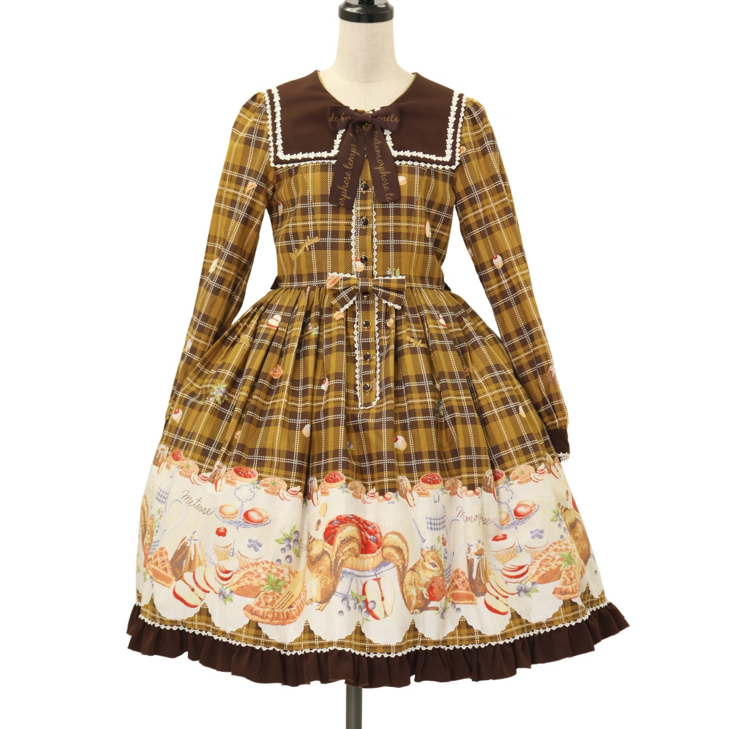 USED】もりのパティシエ 長袖ワンピース | metamorphose Wunderwelt 