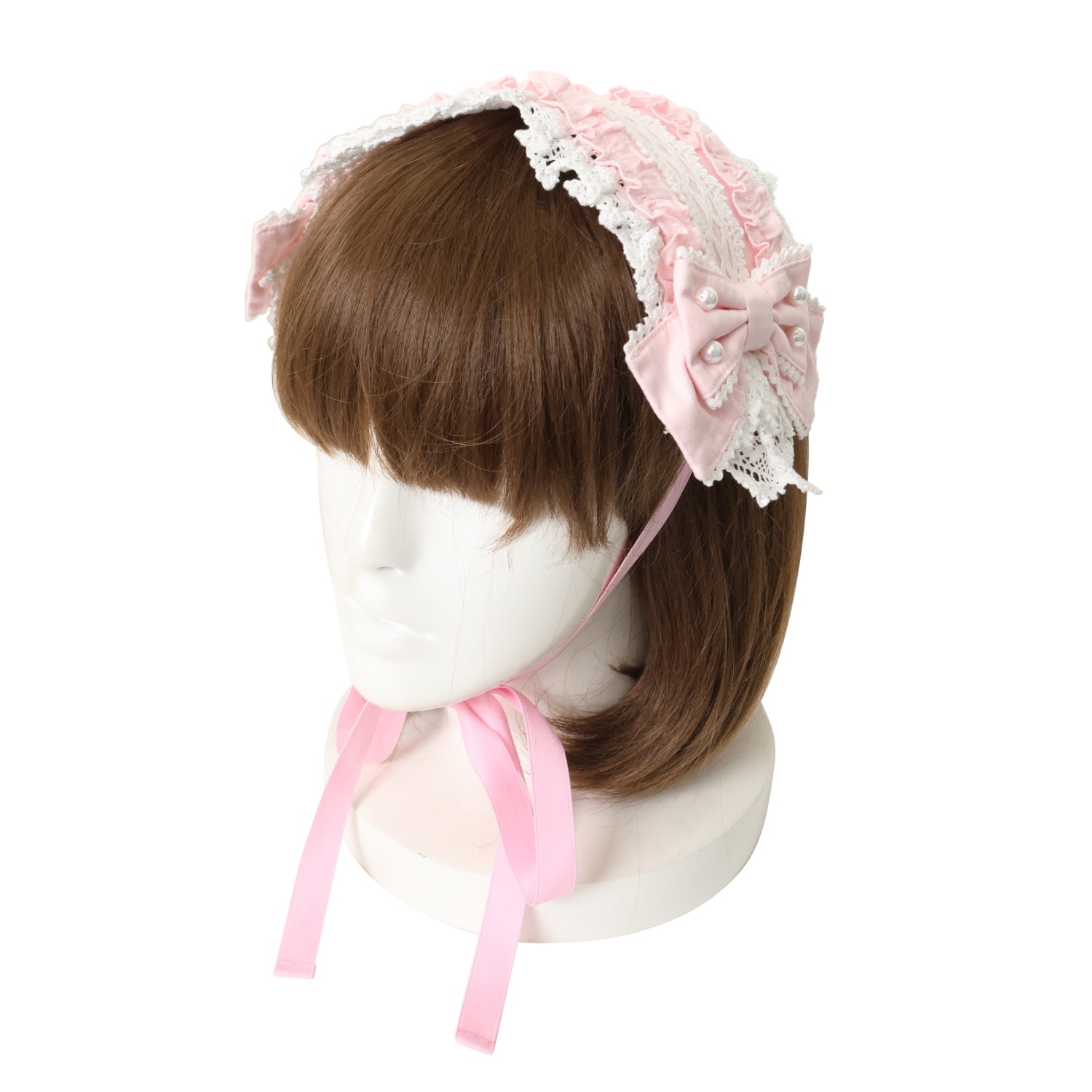【ワンピース＋ヘッドドレス】新品未使用 angelic pretty USED】おしゃまフリルヘッドドレス(無地) | Angelic Pretty | ロリータ