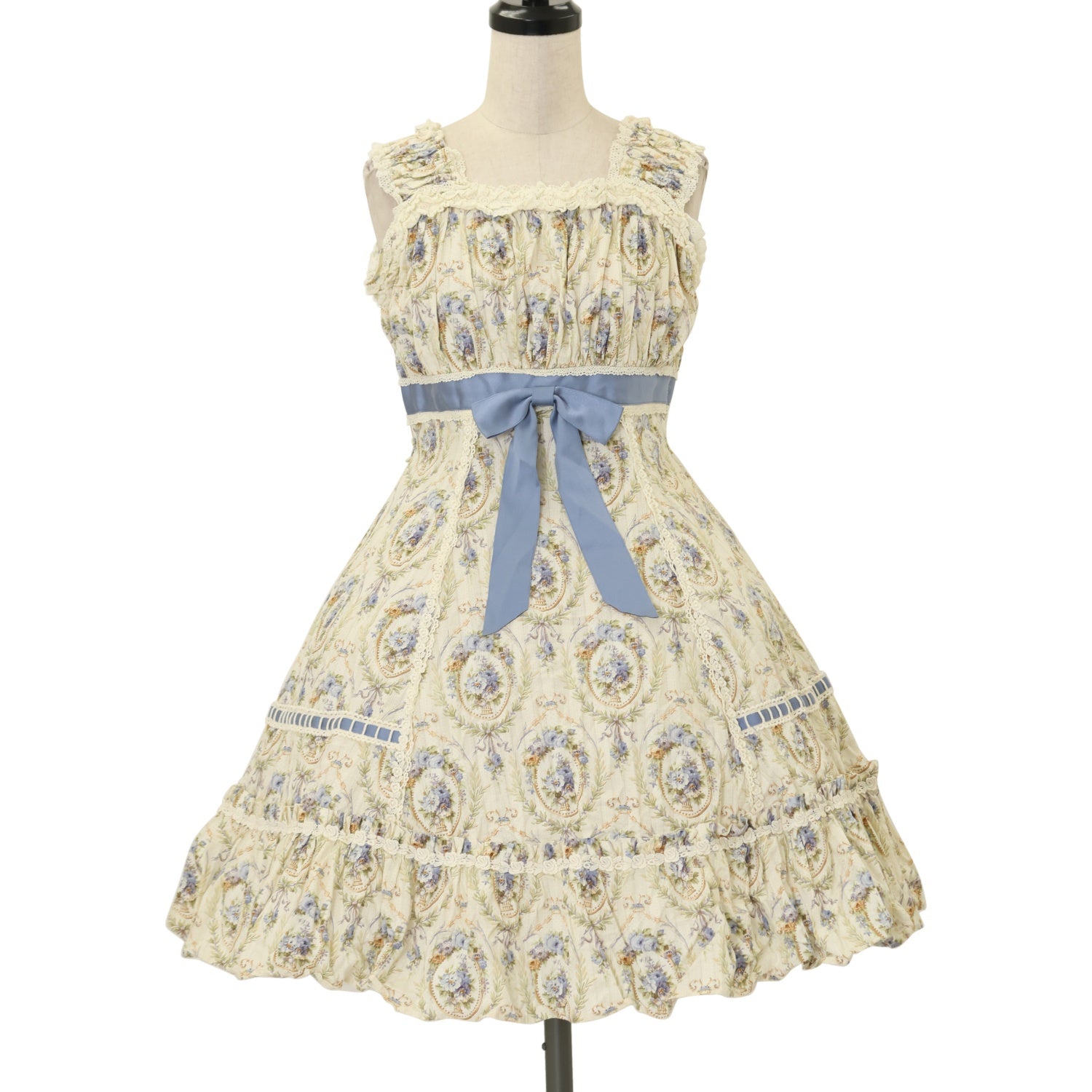 【新品】BABY クラシカル花柄 ジャンバースカート USED】花柄ジャンパースカート | BABY, THE STARS SHINE BRIGHT