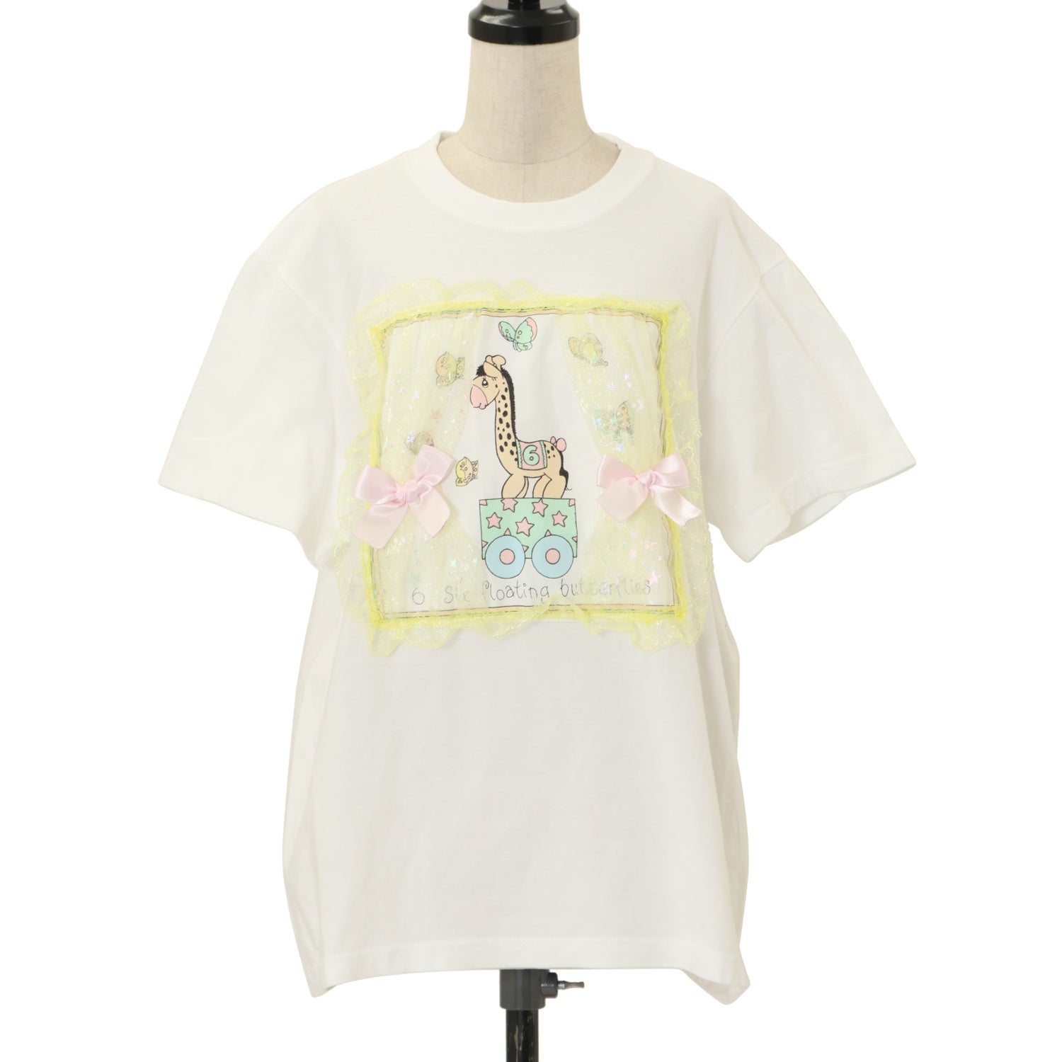 USED】パッチワークTeeシャツ＜キリン＞ | Nile Perch | ロリータ