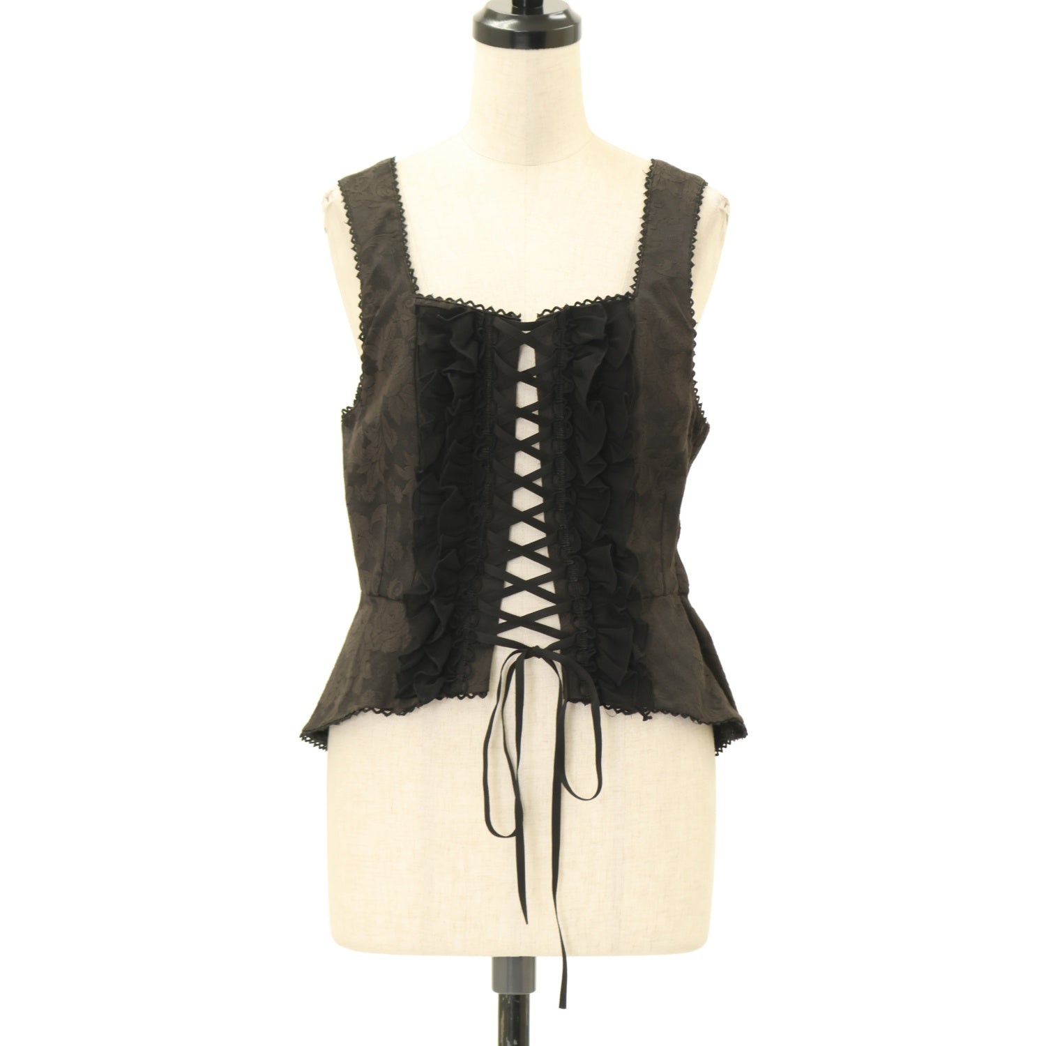 LOEFF ジャガードビスチェ USED】【Mサイズ】ジャガードビスチェ | BLACK PEACE NOW Wunderwelt