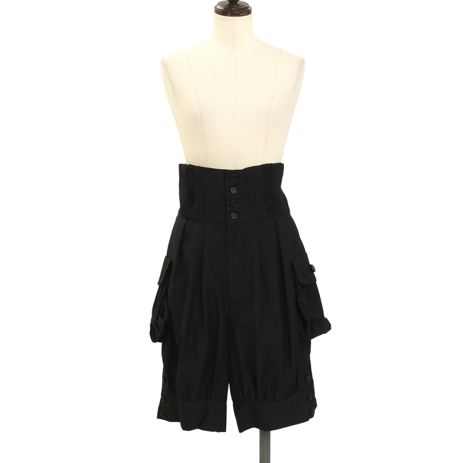 USED】【Mサイズ】フリルポケットハイウエストパンツ | BLACK PEACE
