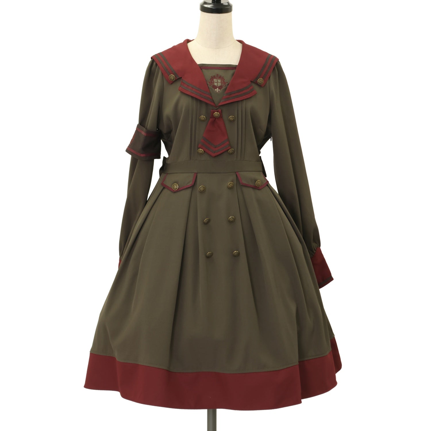 USED】Antique Emblemミリタリーワンピース | Amavel | ロリータ