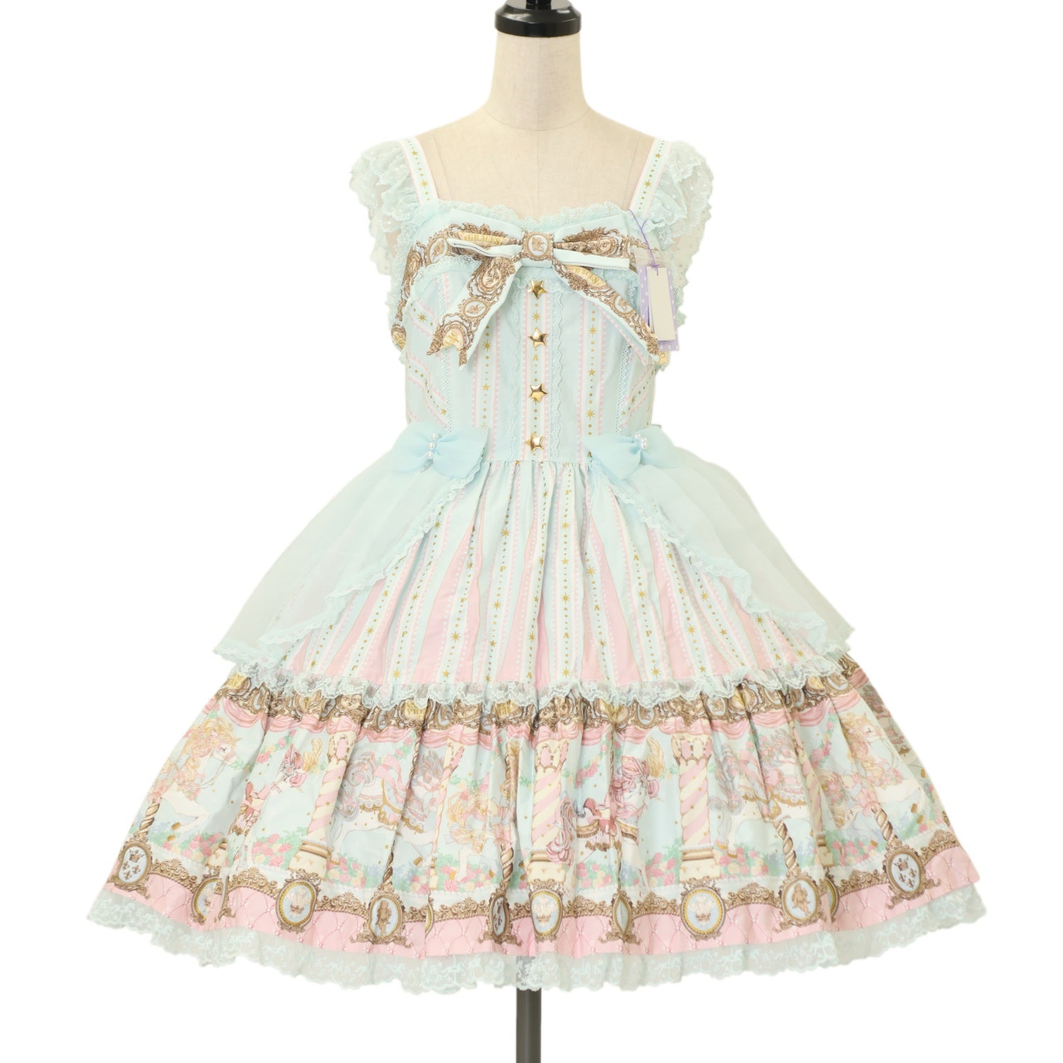 USED】Day Dream Carnival ティアードジャンパースカート | Angelic