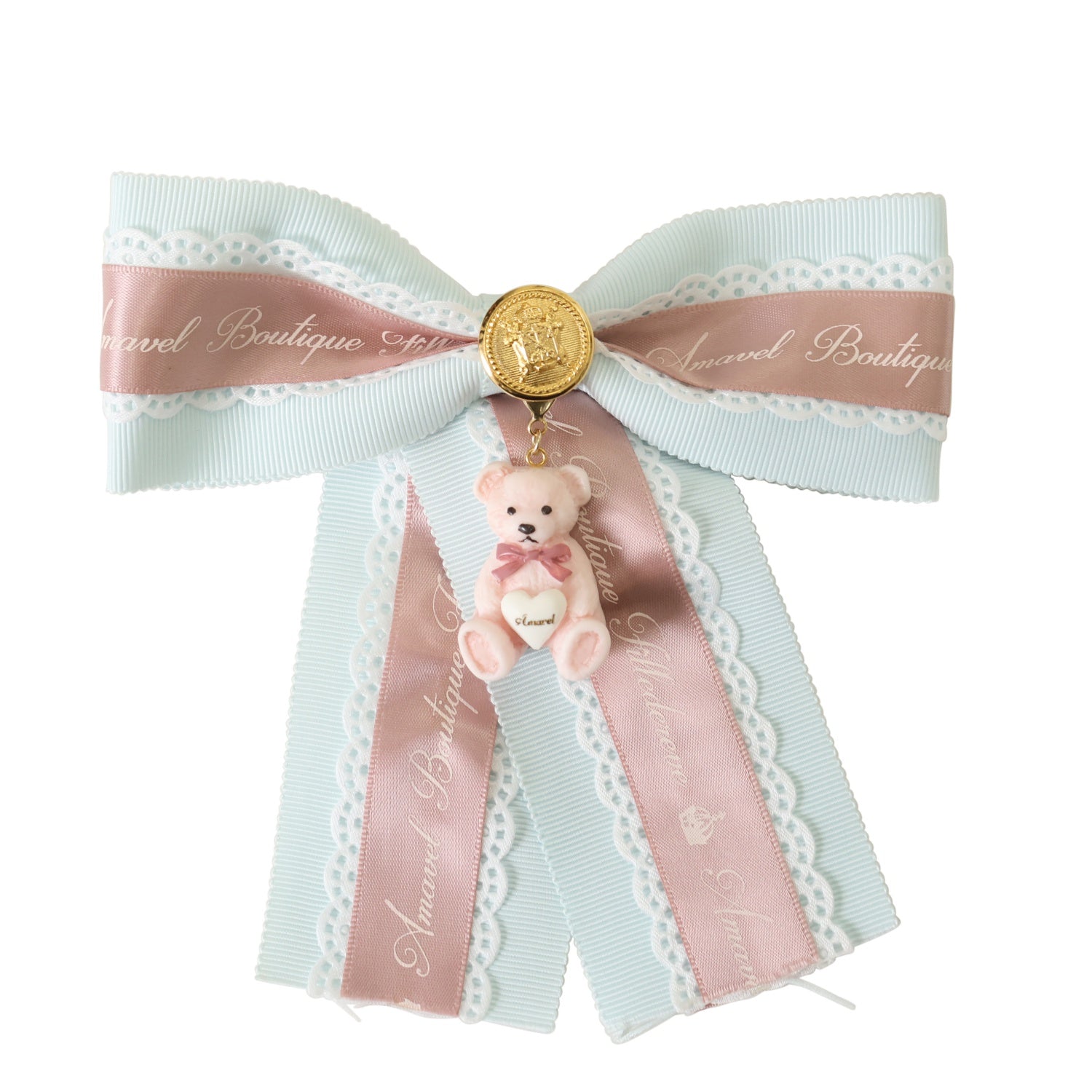 USED】Nounours Chocolatory リボンクリップ | Amavel Wunderwelt