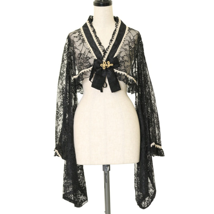 完売品 新品タグ付き はなごろもレースボレロ アイボリー USED】はなごろもレースボレロ | metamorphose | ロリータ ゴスロリ
