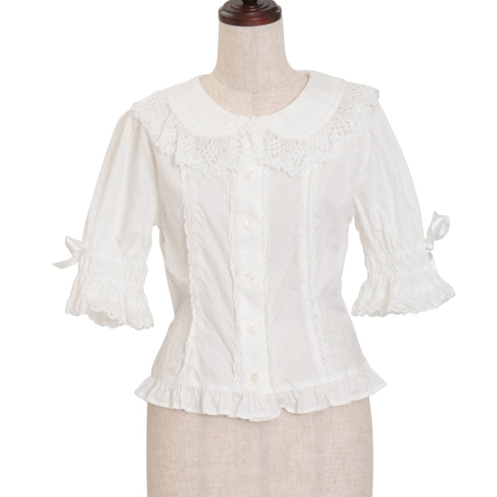 La petite fleur5分袖ブラウス