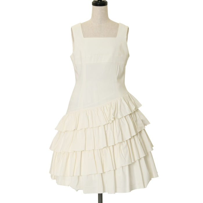 USED】LAPIN AGILL アシンメトリーフリルジャンパースカート | ATELIER