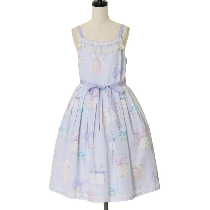 Emily Temple cute プレゼントBOX キャミソールワンピース USED】プレゼントBOXキャミソールワンピース | Emily Temple cute