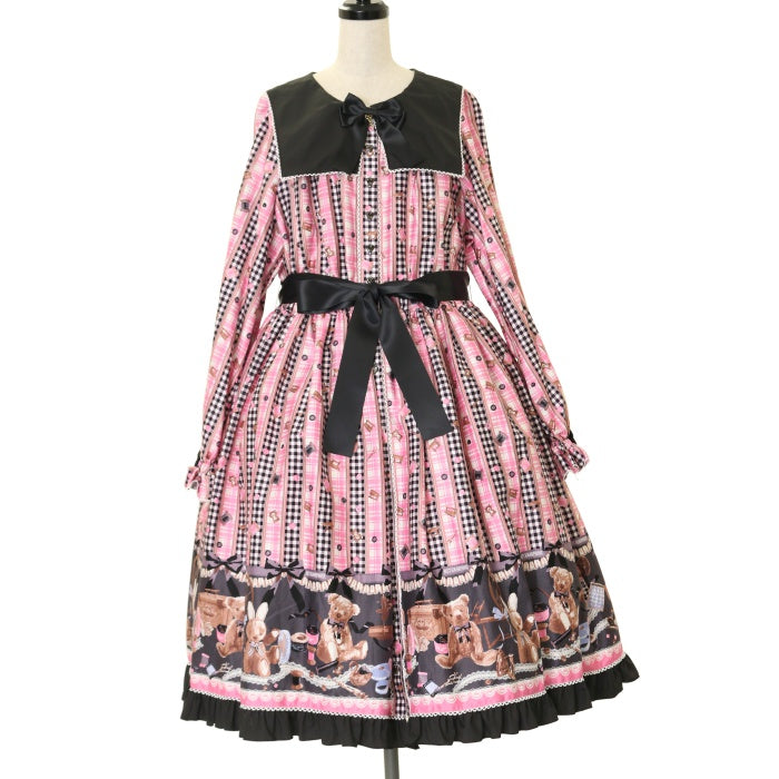 メタモルフォーゼ プラスサイズ Happy Sewing TimeJSK ヘドレ プラスサイズ】Happy Sewing Time ジャンパースカート+ヘッド