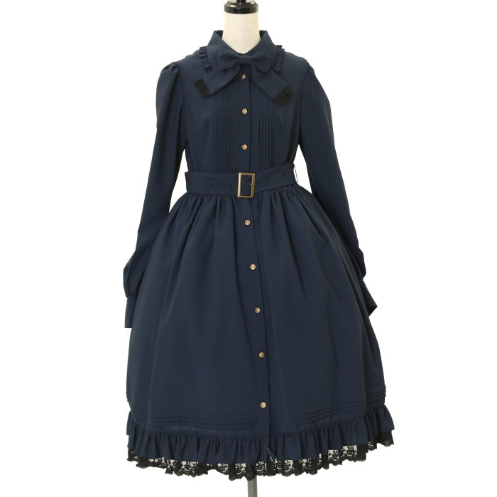 ATELIER PIERROT ピンタックベルトワンピース USED】ピンタックベルトワンピース | ATELIER-PIERROT | ロリータ
