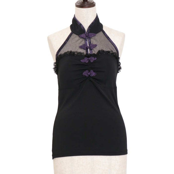 QutieFrash/チャイナホルターキャミ USED】チャイナホルターキャミ | Qutie Frash | ロリータ ゴスロリ