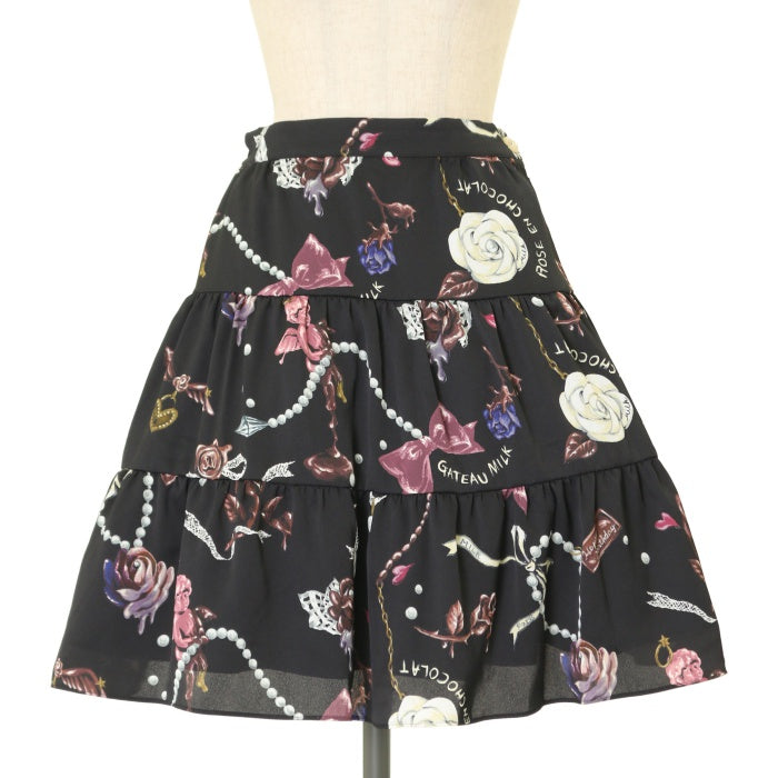 USED】ショコラローズ スカート | MILK | ロリータ ゴスロリブランド服  