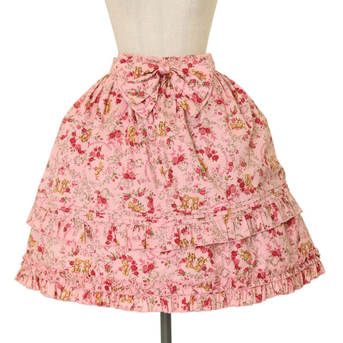 メタモルフォーゼタンドゥフィーユ ガーデニングくまちゃんフリルスカート メタモルフォーゼタンドゥフィーユ ガーデニングくまちゃん