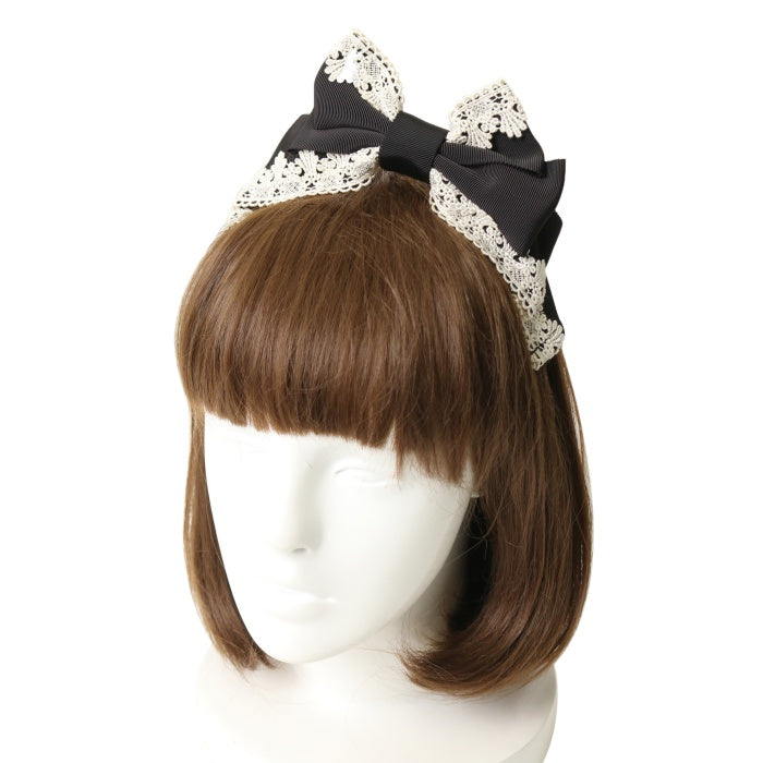 USED】グログランタックリボンカチューシャ | Innocent World