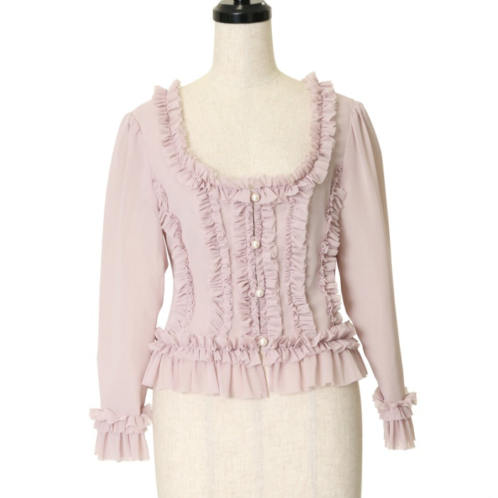 Victorian maiden　レース　フリル　おリボン　ボレロ　カーディガン Victorian maiden レース フリル おリボン ボレロ カーディガン