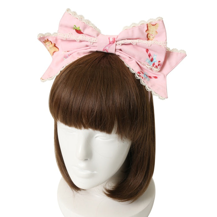 Angelic prettyお菓子の国　ワンピース カチューシャ オーバーニー Angelic Pretty お菓子の国ワンピース カチューシャセット