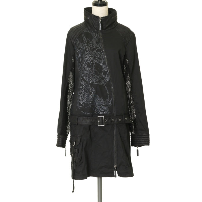 USED】【Lサイズ】ライダースワンピ | Qutie Frash | ロリータ