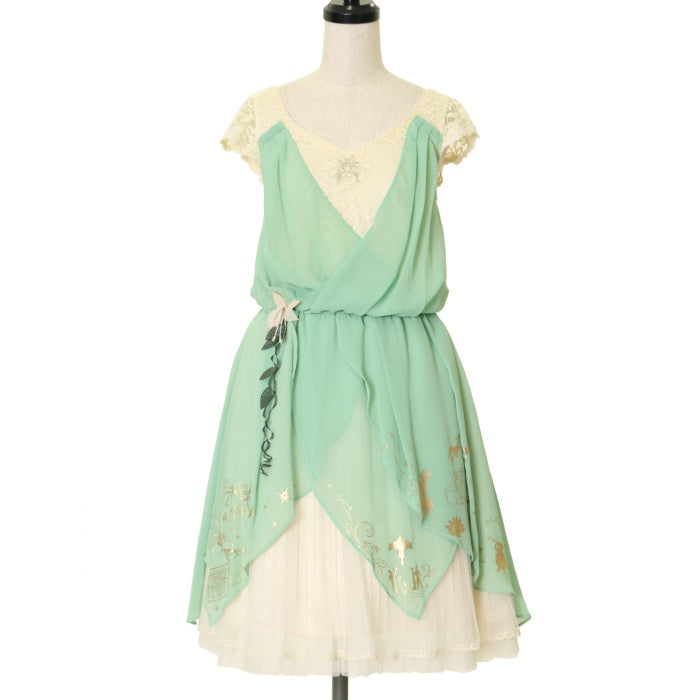 新品/未使用】シークレットハニー バイユー睡蓮 ワンピース ティアナ  