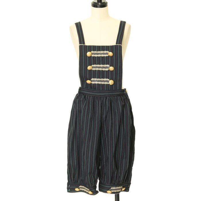 美品】ALICE and the PIRATES ストライプサロペット