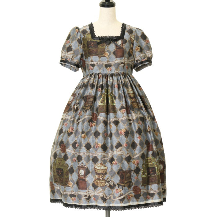 遠い日のメモワール～私の小さなオルゴール～柄ジャンパースカート 遠い日のメモワール～私の小さなオルゴール～柄ジャンパー