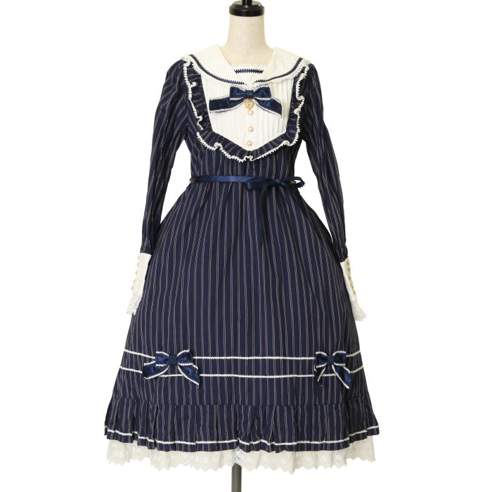 USED】Junoの祝福ストライプセーラーワンピース | BABY, THE STARS  